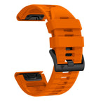 Dirželis Tech-Protect Silicone Garmin Fenix 5X / 5X Plus / 6X / 6X Pro / 7X / 8 / 8 Pro / 9 / 9 Pro (47 mm), oranžinis --...