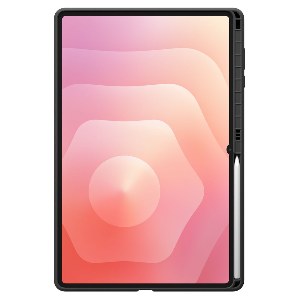Dėklas Spigen Tough Armor Pro Galaxy Tab S11 Ultra / S12 Ultra 14.6, juodas -- Galaxy Tab S11 Ultra, Galaxy Tab S12 Ultra