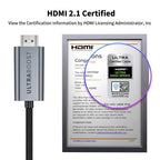 Kabelis Tech-Protect UltraBoost USB-C į HDMI 2.1 8K 60 Hz 300 cm, pilkas -- Uncategorized