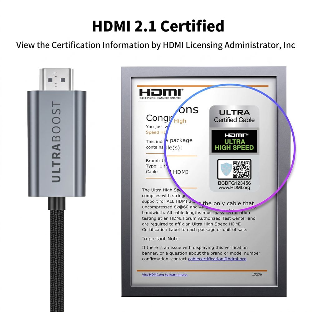 Kabelis Tech-Protect UltraBoost USB-C į HDMI 2.1 8K 60 Hz 300 cm, pilkas -- Uncategorized