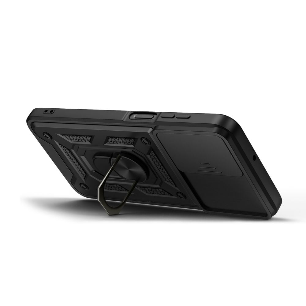 Dėklas Tech-Protect CamShield Pro Galaxy A17 / A18 / A26 4G / 5G, juodas -- Galaxy A17, Galaxy A18, Galaxy A26 4G, Galaxy...