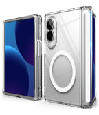 Dėklas Ringke Fusion Flap Magsafe Samsung Galaxy Z Fold 8, skaidrus -- Galaxy Z Fold 8