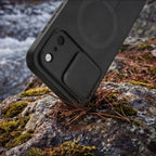 Dėklas Tech-Protect Kevlar Aura MagSafe iPhone 17 Pro / 18 Pro, juodas -- iPhone 17 Pro, iPhone 18 Pro