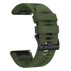 Dirželis Tech-Protect Silicone Garmin Fenix 5 / 6 / 6 Pro / 7 / 8 / 8 Pro / E / 9 / 9 Pro (47 mm), žalias -- Garmin Fenix...