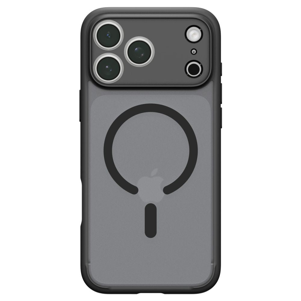 Dėklas Spigen Ultra Hybrid MagSafe iPhone 17 Pro Max / 18 Pro Max, matinis juodas -- iPhone 17 Pro Max, iPhone 18 Pro Max