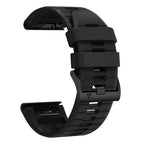 Dirželis Tech-Protect Silicone Garmin Fenix 5 / 6 / 6 Pro / 7 / 8 / 8 Pro / E / 9 / 9 Pro (51 mm), juodas -- Garmin Fenix...