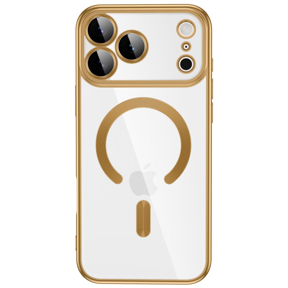 Dėklas Tech-Protect MagFlex MagSafe iPhone 17 Pro Max / 18 Pro Max, blizgus auksinis -- iPhone 17 Pro Max, iPhone 18 Pro Max