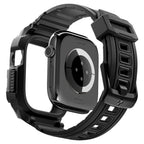 Dirželis Spigen Rugged Armor Pro Apple Watch Ultra 12 (42 mm), matinis juodas -- Apple Watch Ultra 12 (42 mm)