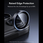 Kameros apsauginis stiklas ESR Armorite Camera Protector iPhone 18 Pro / 18 Pro Max, 2 vnt., juodas -- iPhone 18 Pro,...