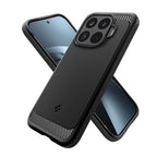 Dėklas Spigen Rugged Armor Xiaomi 17T, matinis juodas -- Xiaomi 17T