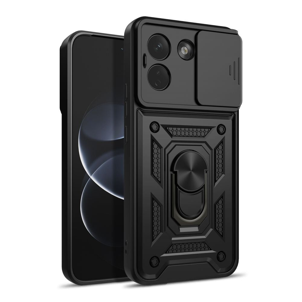 Dėklas Xiaomi Redmi Note 17 Pro Max 5G Tech-Protect CamShield Pro, juodas -- Redmi Note 17 Pro Max 5G