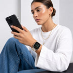 Dirželis Tech-Protect Silicone Line Apple Watch 8 / 9 / 10 / 11 / 12 / SE / Ultra (44 / 45 / 46 / 49 mm), smėlio -- Apple...