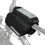 Wozinsky rėmo dviračio krepšys + nuo­trau­kia­mas telefono apvalkalas iki 6,5 "1,5 l juodas (WBB7BK) -- Bicycle Bags
