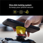 Spigen Gearlock dviračio vairo laikiklis MS100, juodas