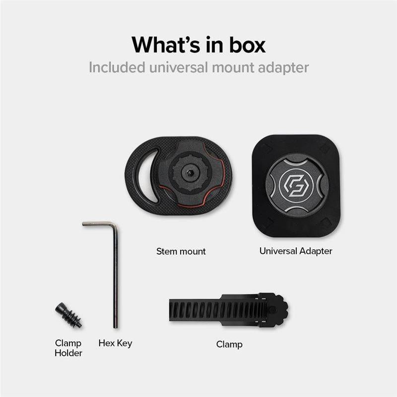 Spigen Gearlock dviračio vairo laikiklis MS100, juodas