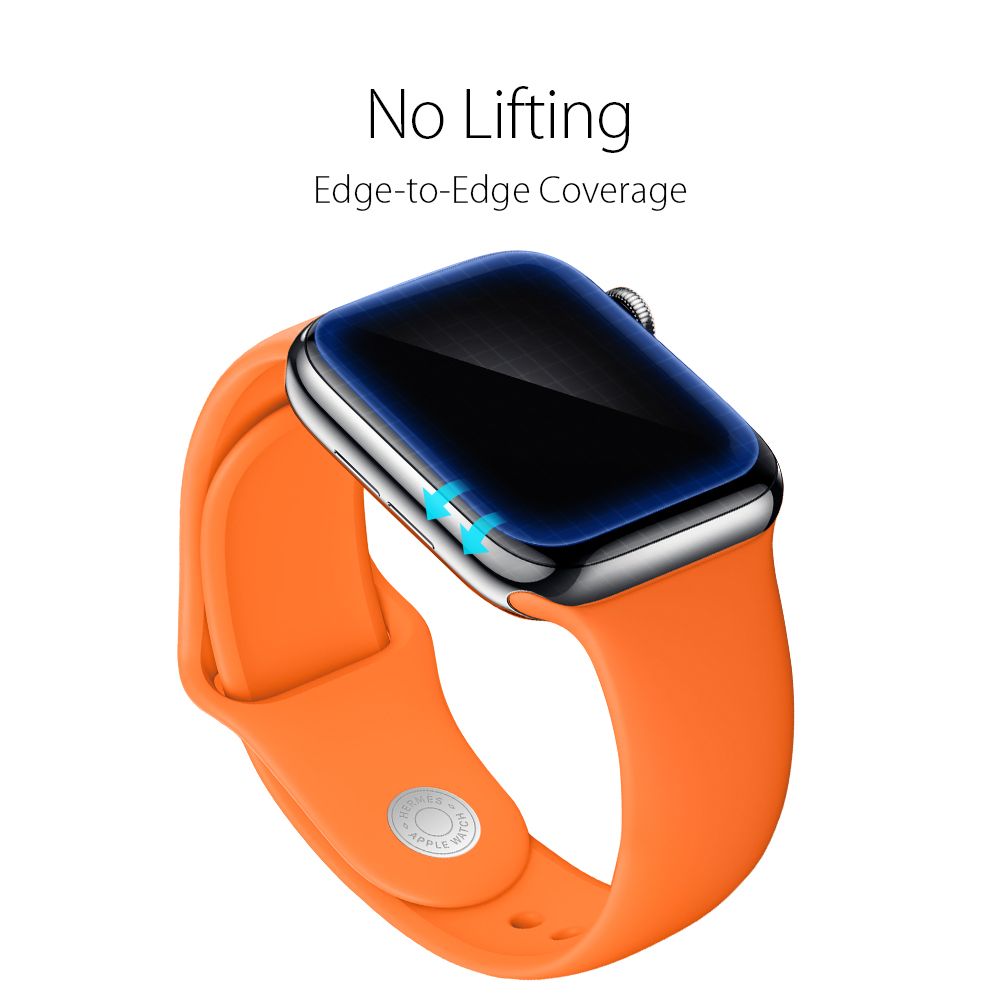 Spigen Neo Flex apsauginė plėvelė skirta Apple Watch 4/5/6/7/8/SE (40/41mm) - 3 vnt. -- Apple Watch 4
