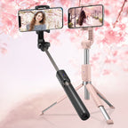 Selfie lazdelė Spigen S540W Bluetooth su trikoju - juoda -- Selfie Sticks & Tripods