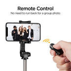Selfie lazdelė Spigen S540W Bluetooth su trikoju - juoda -- Selfie Sticks & Tripods