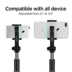 Selfie lazdelė Spigen S540W Bluetooth su trikoju - juoda -- Selfie Sticks & Tripods