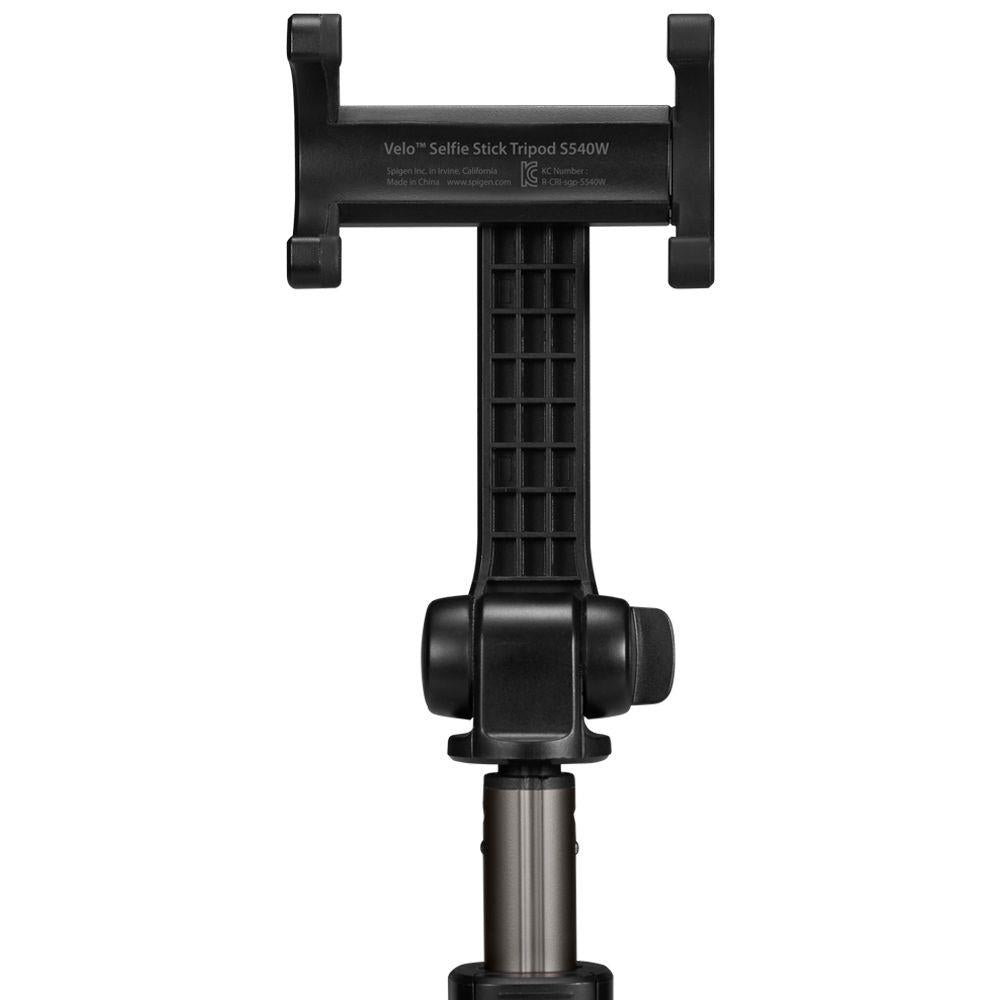 Selfie lazdelė Spigen S540W Bluetooth su trikoju - juoda -- Selfie Sticks & Tripods