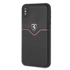 Ferrari odinis dėklas iPhone XS Max – juodas -- iPhone XS Max