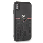Ferrari odinis dėklas iPhone XS Max – juodas -- iPhone XS Max