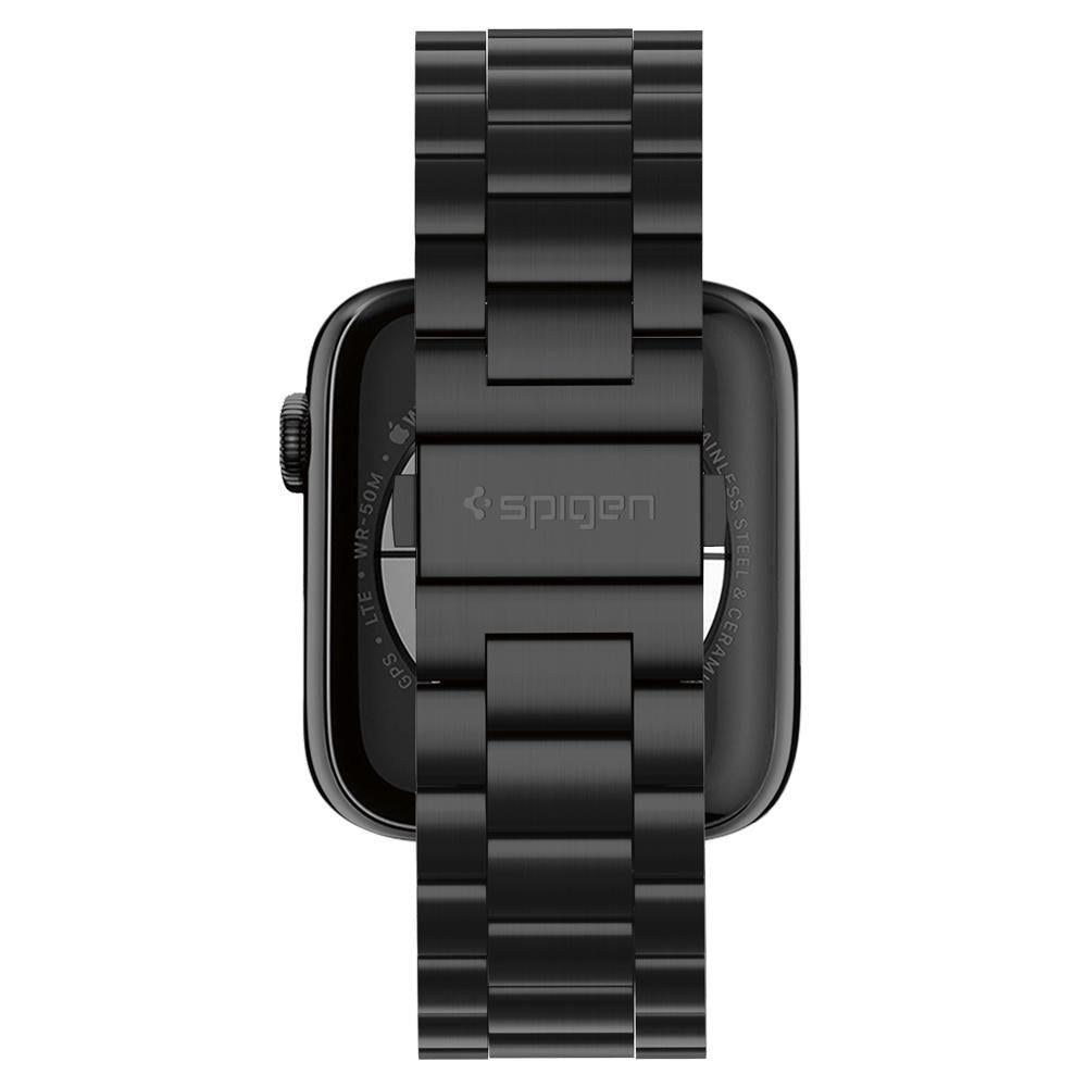 Spigen Modern Fit Band, skirtas Apple Watch 4 / 5 / 6 / 7 / 8 / SE / Ultra (42/44/45/49 mm) - juodas -- Apple Watch