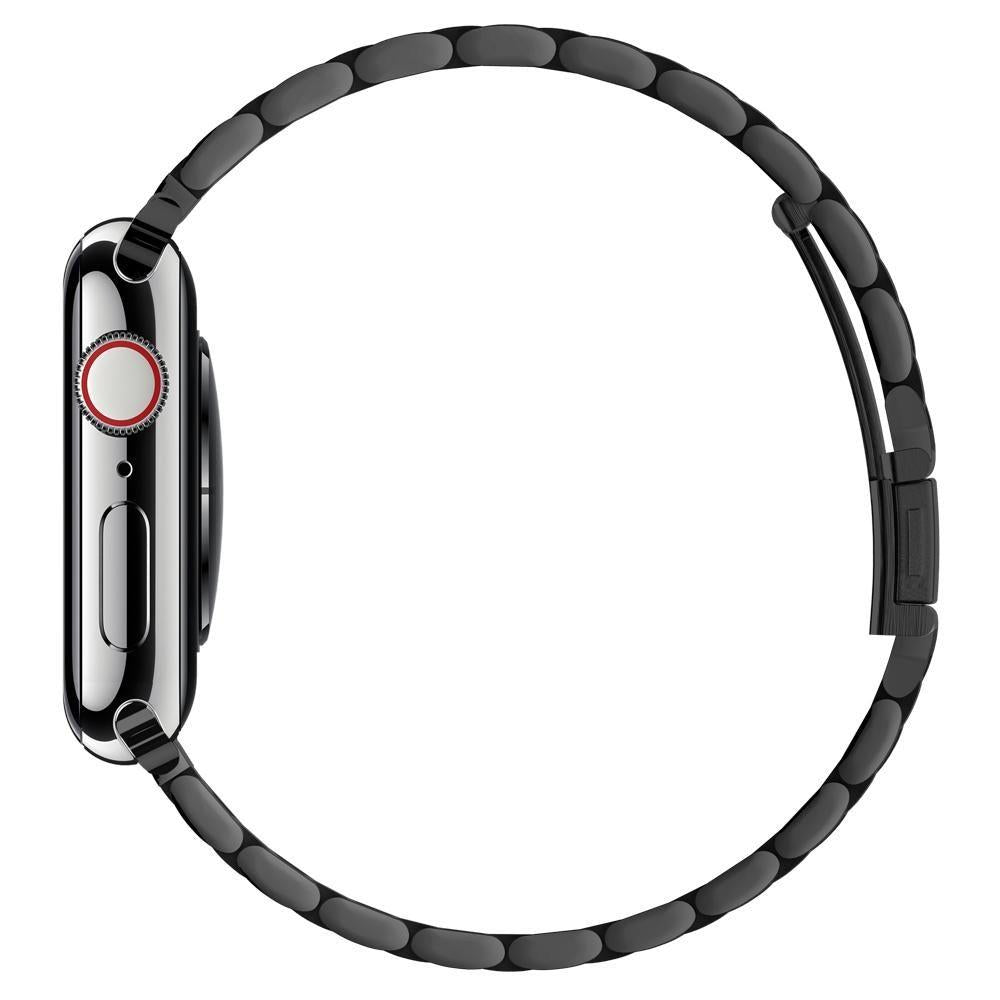 Spigen Modern Fit Band, skirtas Apple Watch 4 / 5 / 6 / 7 / 8 / SE / Ultra (42/44/45/49 mm) - juodas -- Apple Watch
