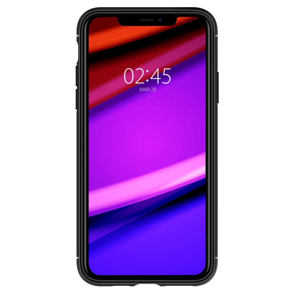 Spigen Rugged Armor iPhone 11 dėklas - Matte Black -- iPhone 11