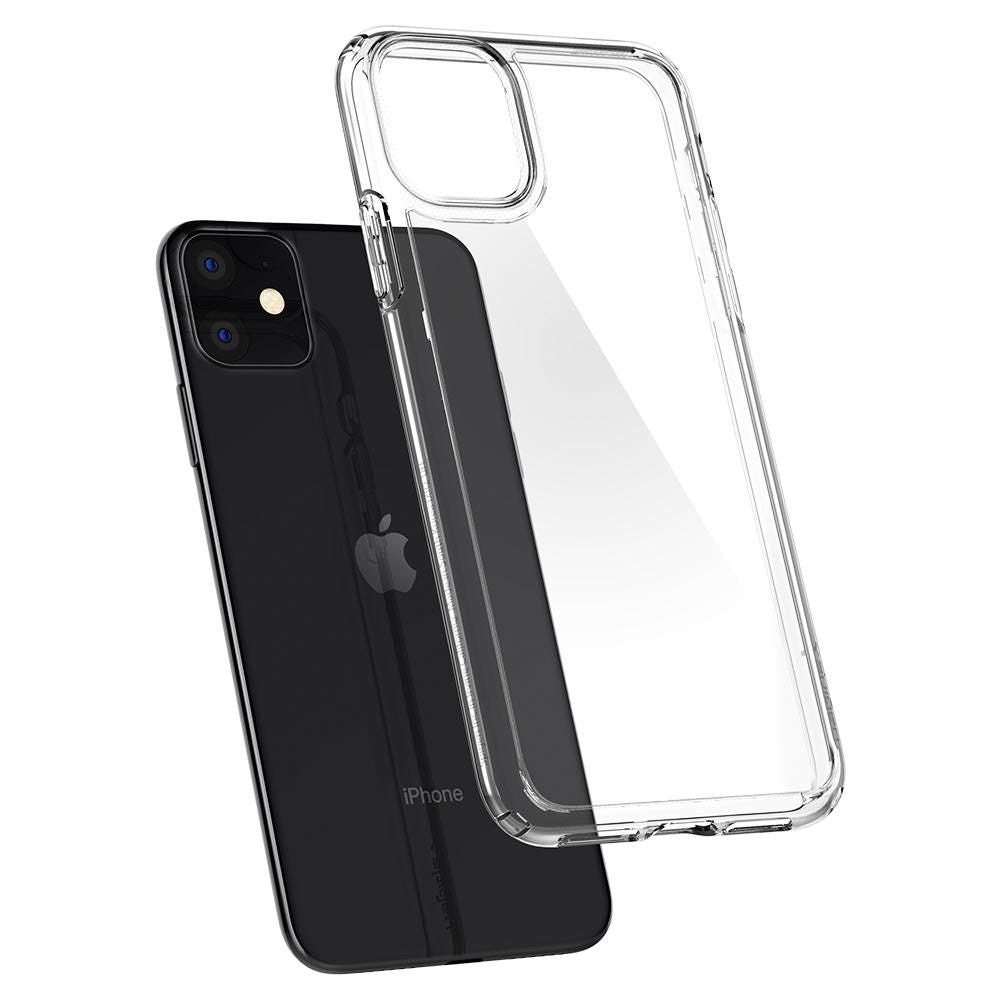 Spigen Ultra Hybrid dėklas iPhone 11 – skaidrus -- iPhone 11
