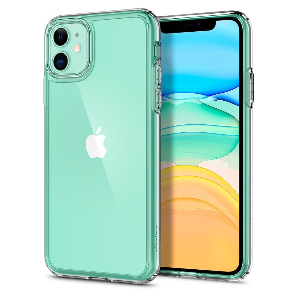 Spigen Ultra Hybrid dėklas iPhone 11 – skaidrus -- iPhone 11