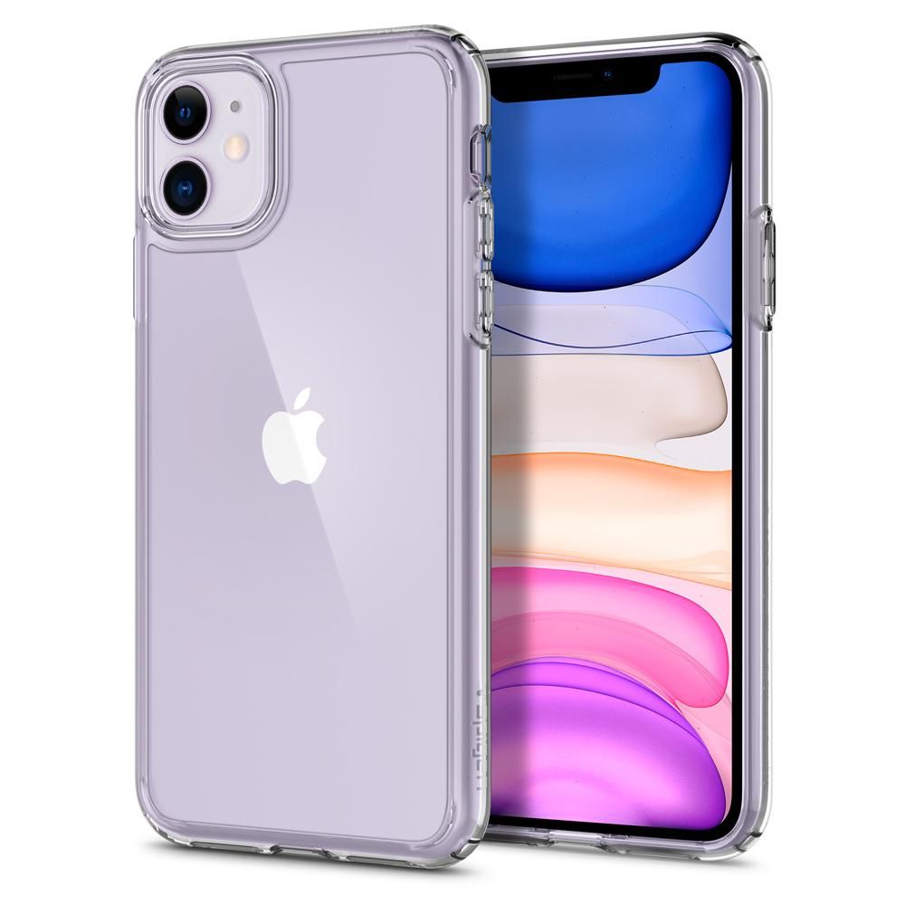 Spigen Ultra Hybrid dėklas iPhone 11 – skaidrus -- iPhone 11