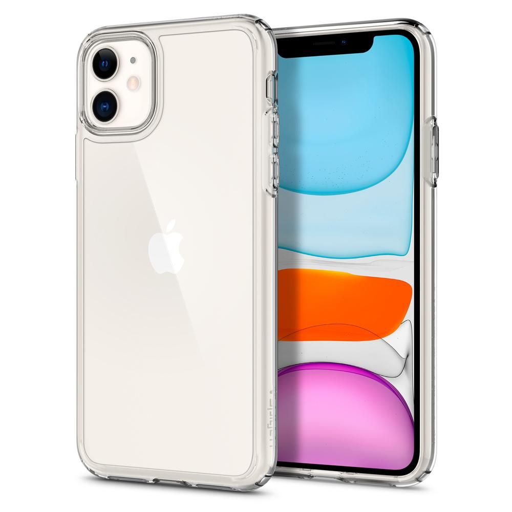 Spigen Ultra Hybrid dėklas iPhone 11 – skaidrus -- iPhone 11