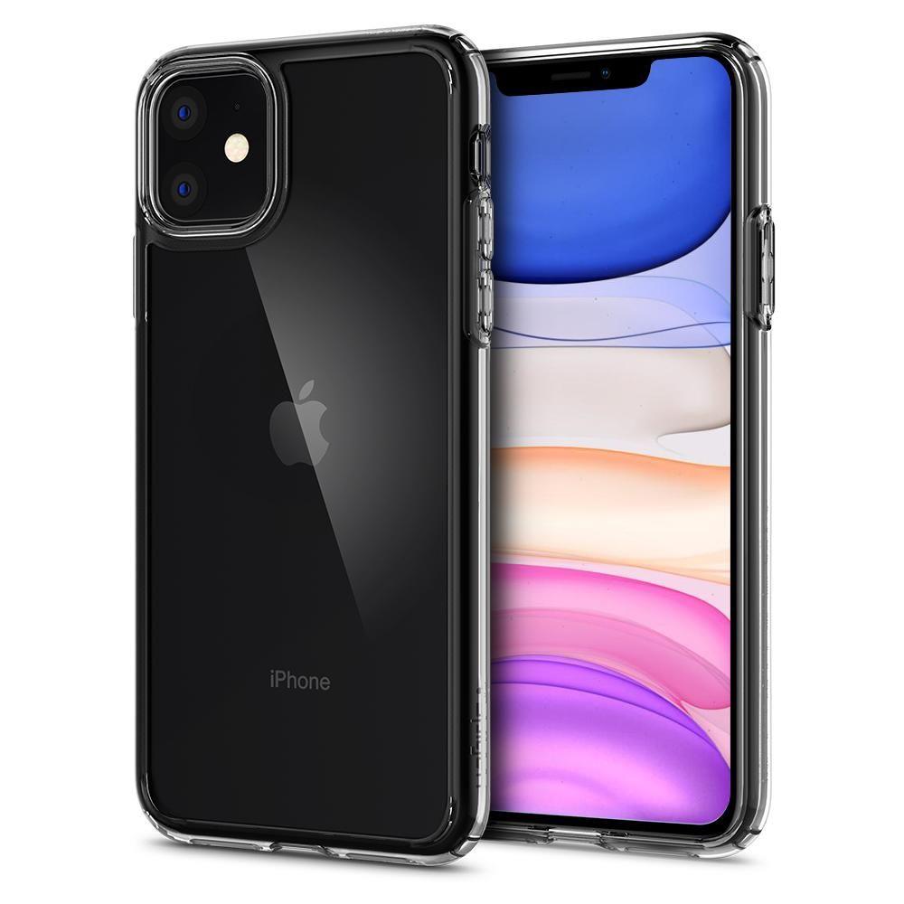 Spigen Ultra Hybrid dėklas iPhone 11 – skaidrus -- iPhone 11