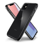 Spigen Ultra Hybrid dėklas iPhone 11 – skaidrus -- iPhone 11