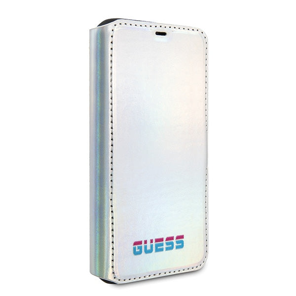 Guess dėklas iPhone 11 Pro – sidabrinis, Iridescent -- iPhone 11 Pro