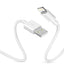 Dudao Laidas USB / Lightning 3A 1m baltas (L1L white)