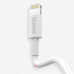 Dudao Laidas USB / Lightning 3A 1m baltas (L1L white)