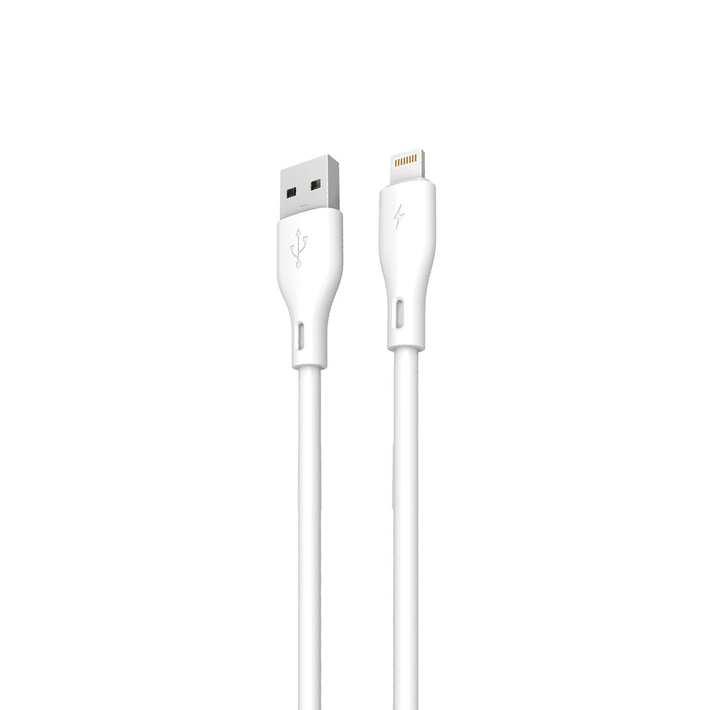 Dudao Laidas L2L USB-A / Lightning 3A 2m - baltas