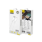 Dudao Laidas L2L USB-A / Lightning 3A 2m - baltas