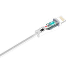 Dudao Laidas USB / Lightning 2.4A 1m baltas (L4L 1m white)