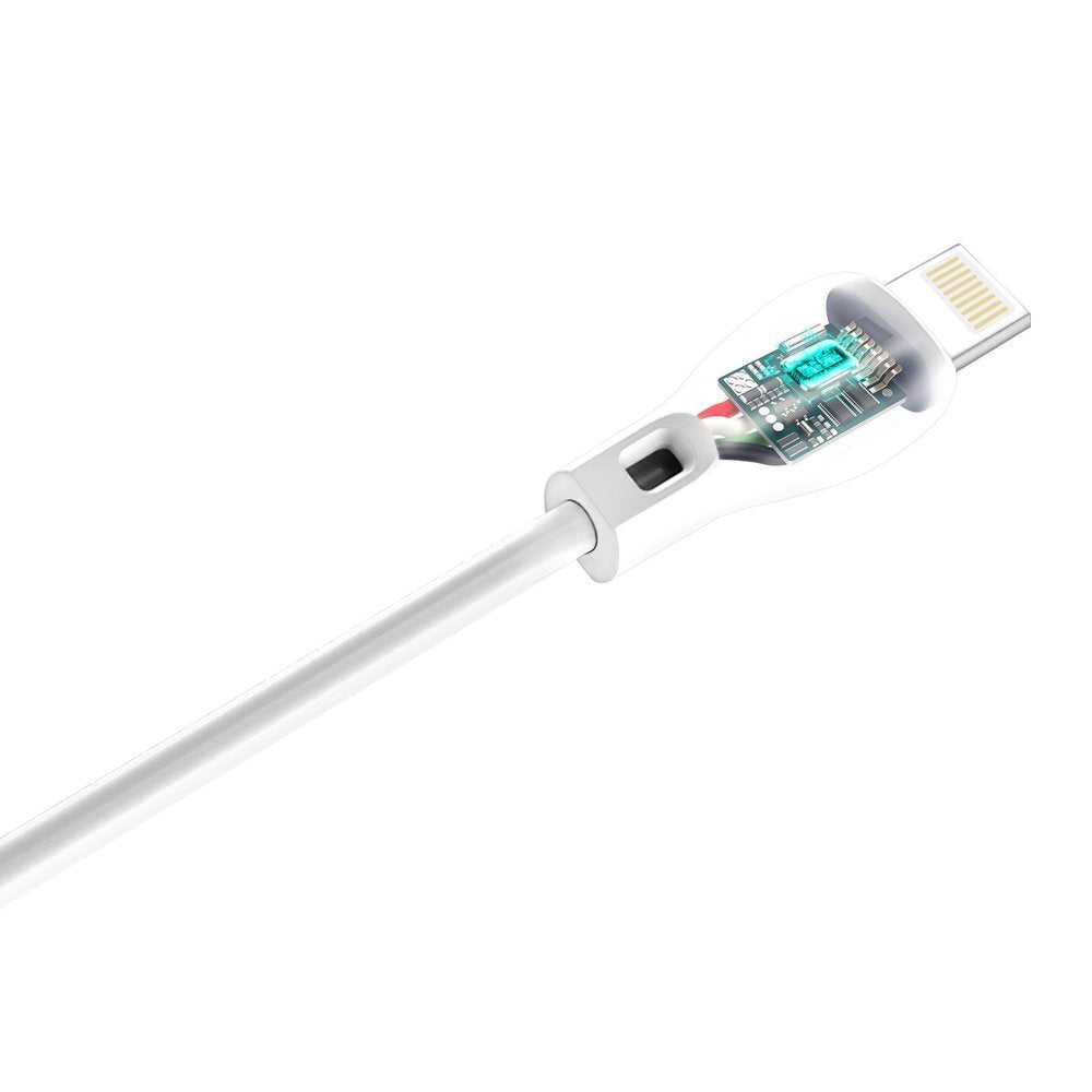 Dudao Laidas USB / Lightning 2.4A 1m baltas (L4L 1m white)