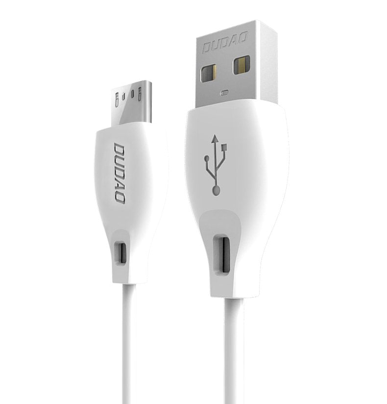 Dudao Laidas micro USB 2.4A 2m baltas (L4M 2m white) -- Cell phone cables