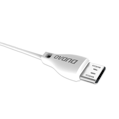 Dudao Laidas micro USB 2.4A 2m baltas (L4M 2m white) -- Cell phone cables