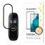 Wozinsky Full Glue grūdintas stiklas Xiaomi Mi Band 3/4 – skaidrus
