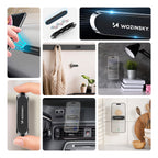 Wozinsky WMH-01 magnetinis automobilinis laikiklis prietaisų skydeliui, juodas