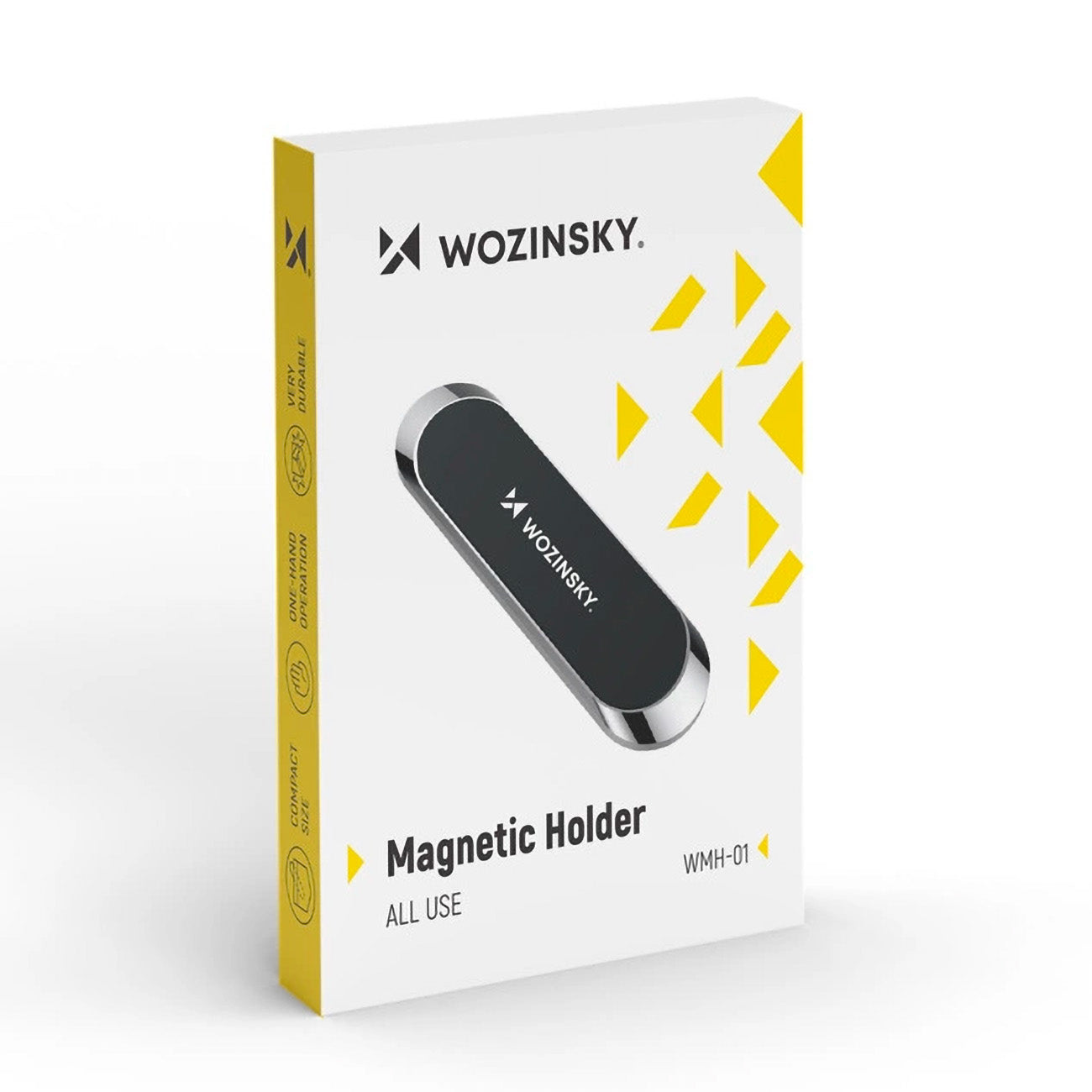 Wozinsky WMH-01 magnetinis automobilinis laikiklis prietaisų skydeliui, juodas