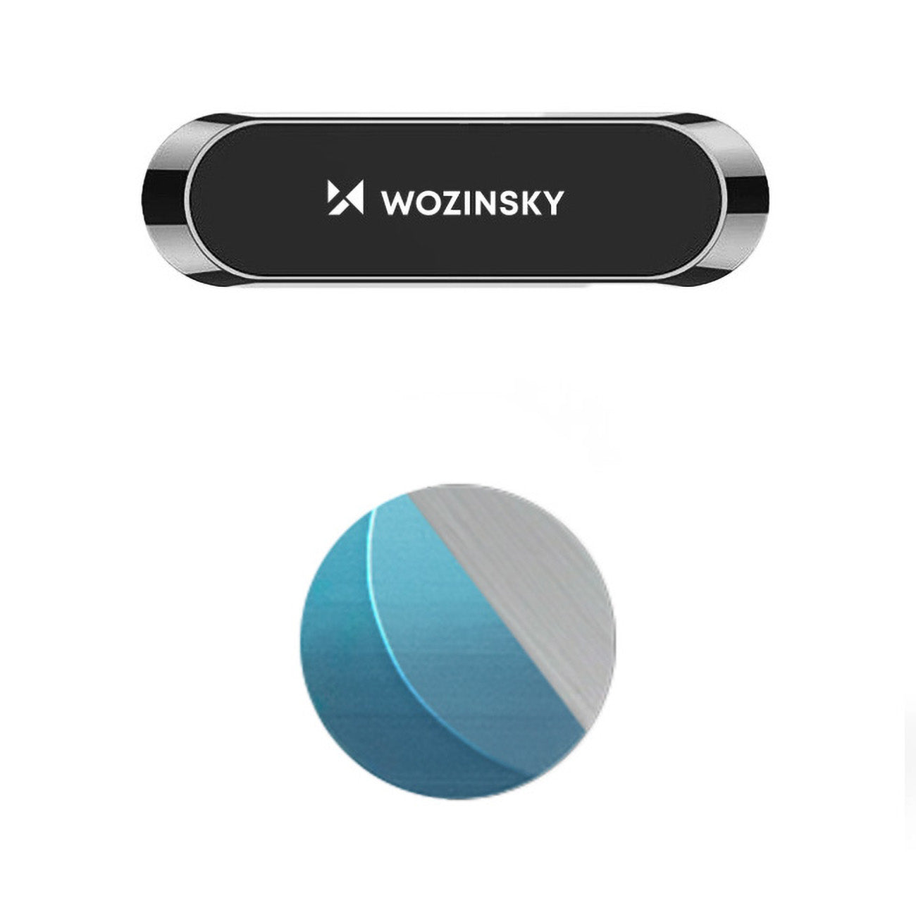 Wozinsky WMH-01 magnetinis automobilinis laikiklis prietaisų skydeliui, juodas