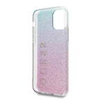 Guess Glitter Gradient dėklas iPhone 11 Pro Max – rožinė/mėlyna -- iPhone 11 Pro Max