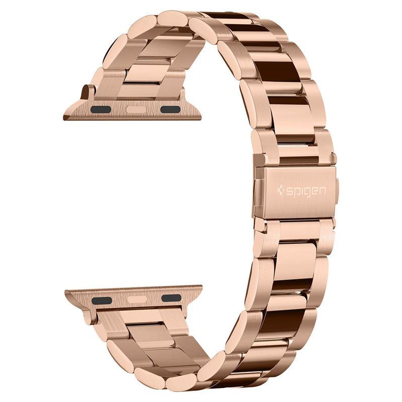 Spigen Modern Fit Band, skirtas Apple Watch 4/5/6/7/8/SE (38/40/41 mm) - rožinio aukso spalvos -- Apple Watch